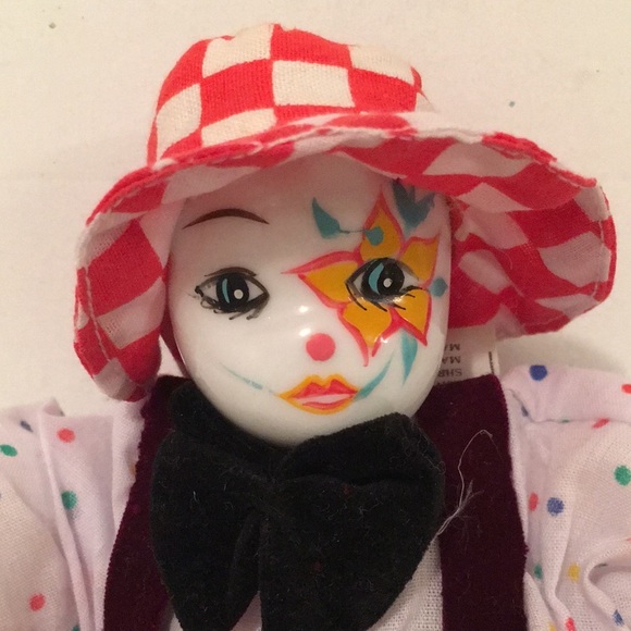 Vintage Porcelain Jester Clown Set. NEW - Picture 11 of 11